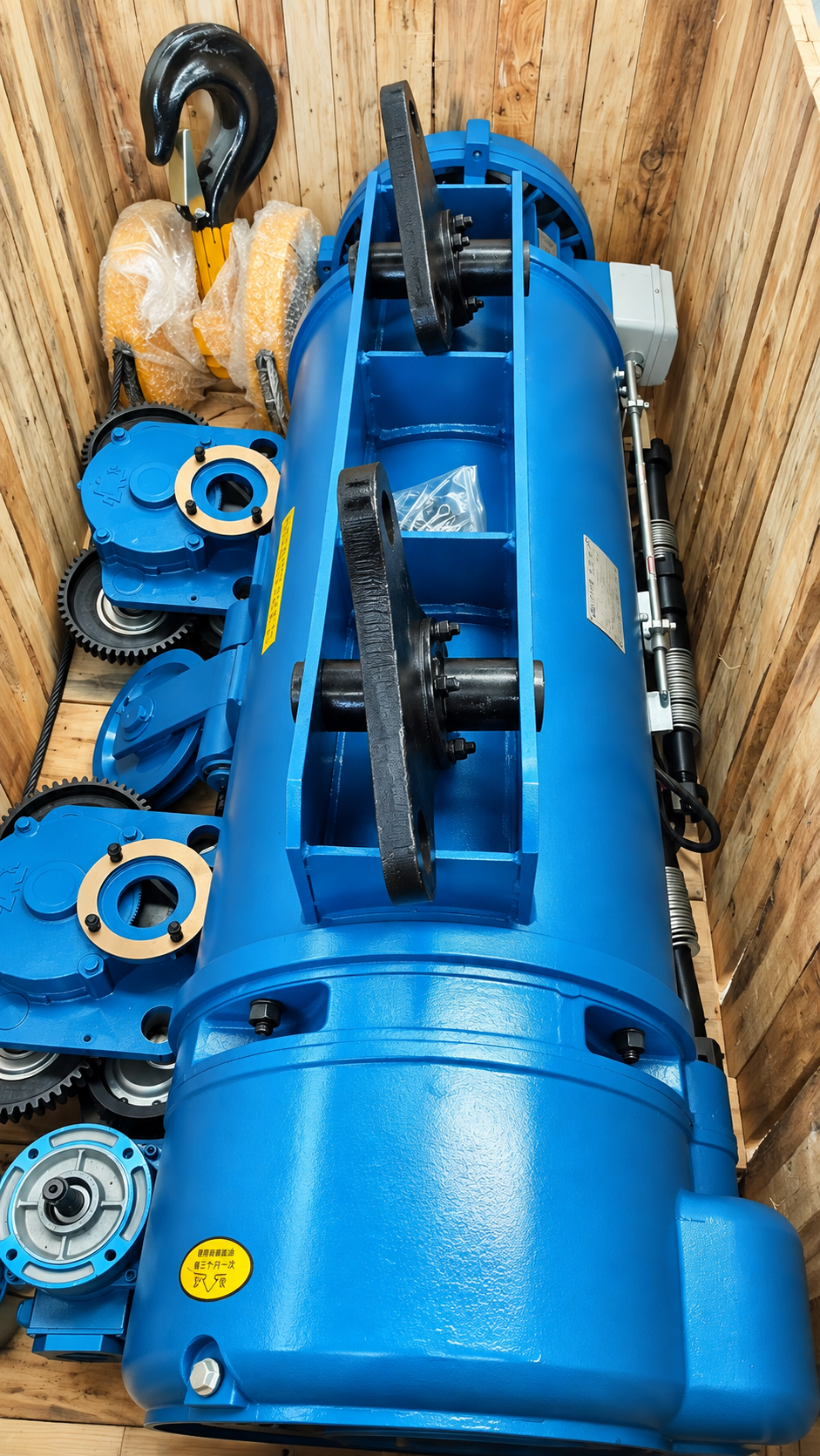MD double speed wire rope electric hoist lifting equipment